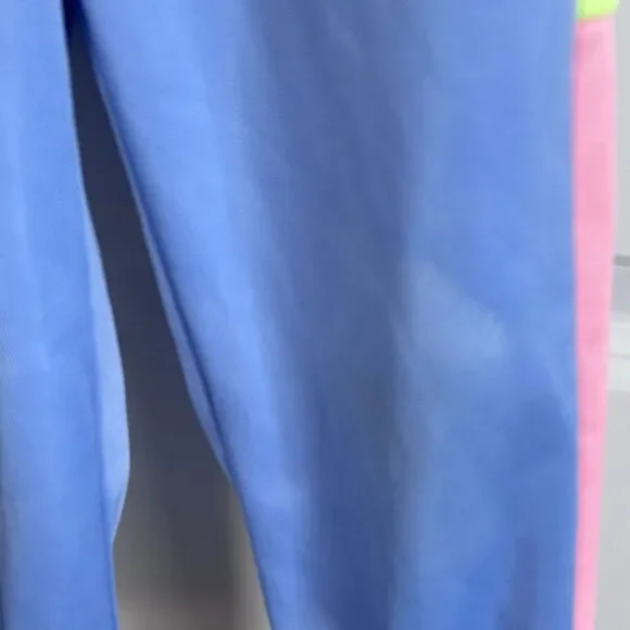 Puma Toddler Girl Matching Set Jacket And Pants Blue/Pink Tracksuit Full zip 3T - Picture 6 of 15